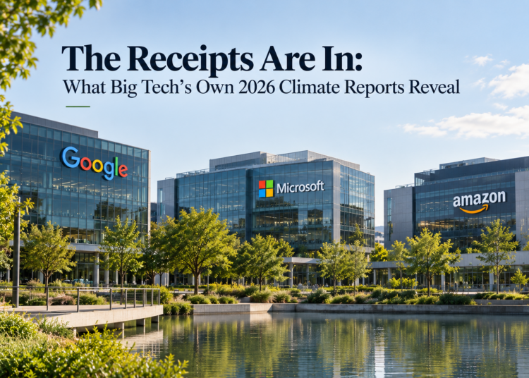 The Receipts Are In: What Big Tech’s Own 2026 Climate Reports Reveal